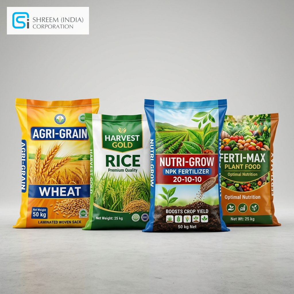 BOPP Laminated Bags Mockup
